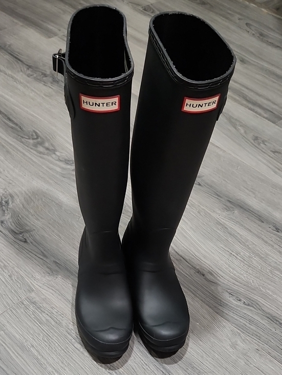 Hunter Shoes - Hunter Black Matte Rain Boots